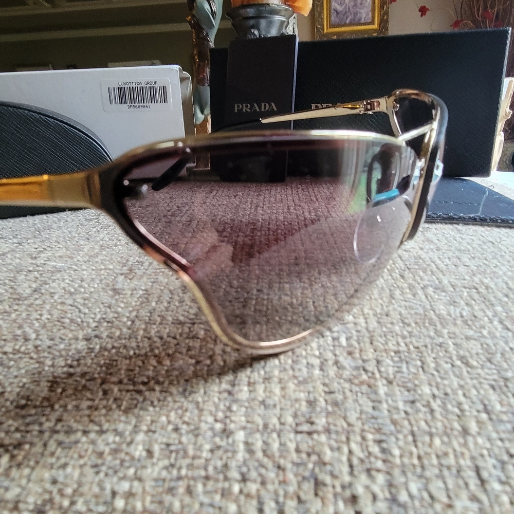 Prada Butterfly Sunglasses SPR74vs (217) - Picture 8 of 14